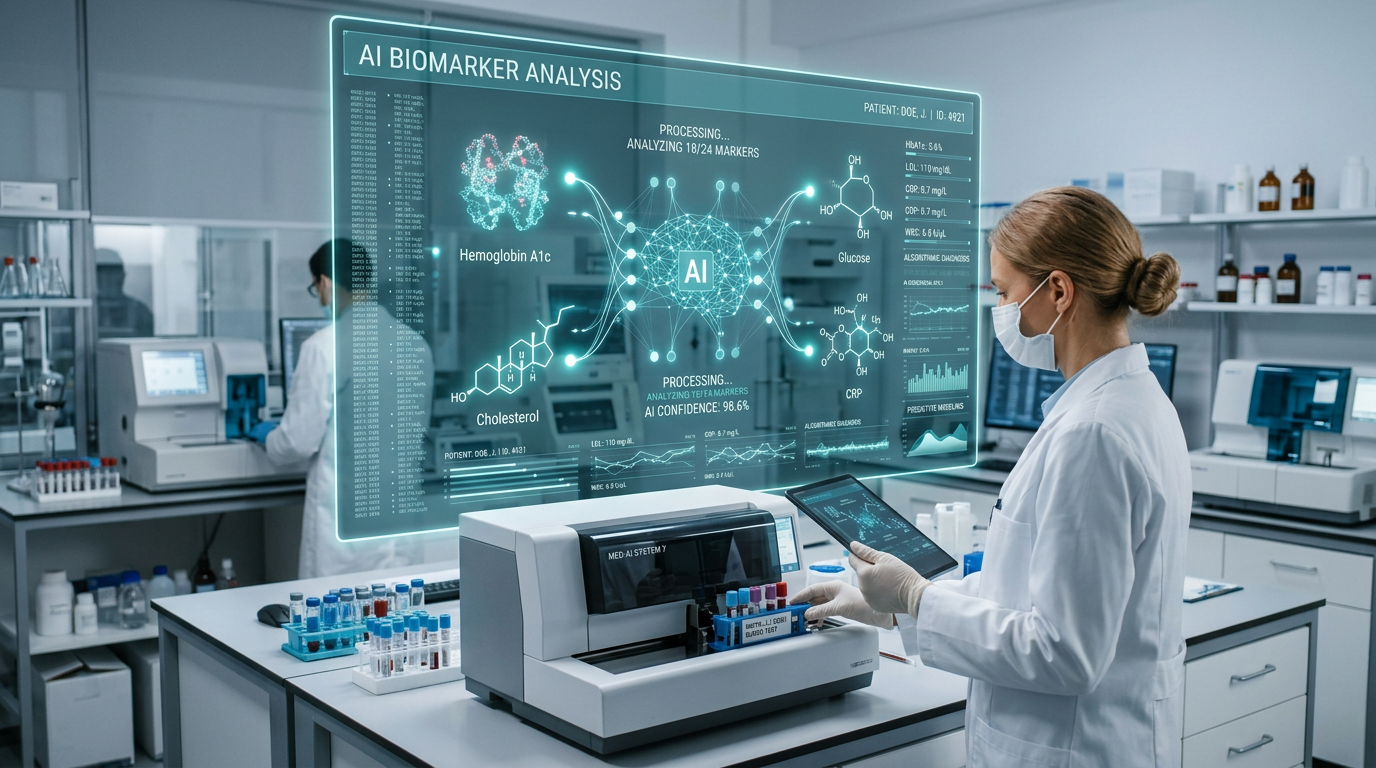 NoryaAI Analyse de Laboratoire IA - Traitement des biomarqueurs et visualisation des données